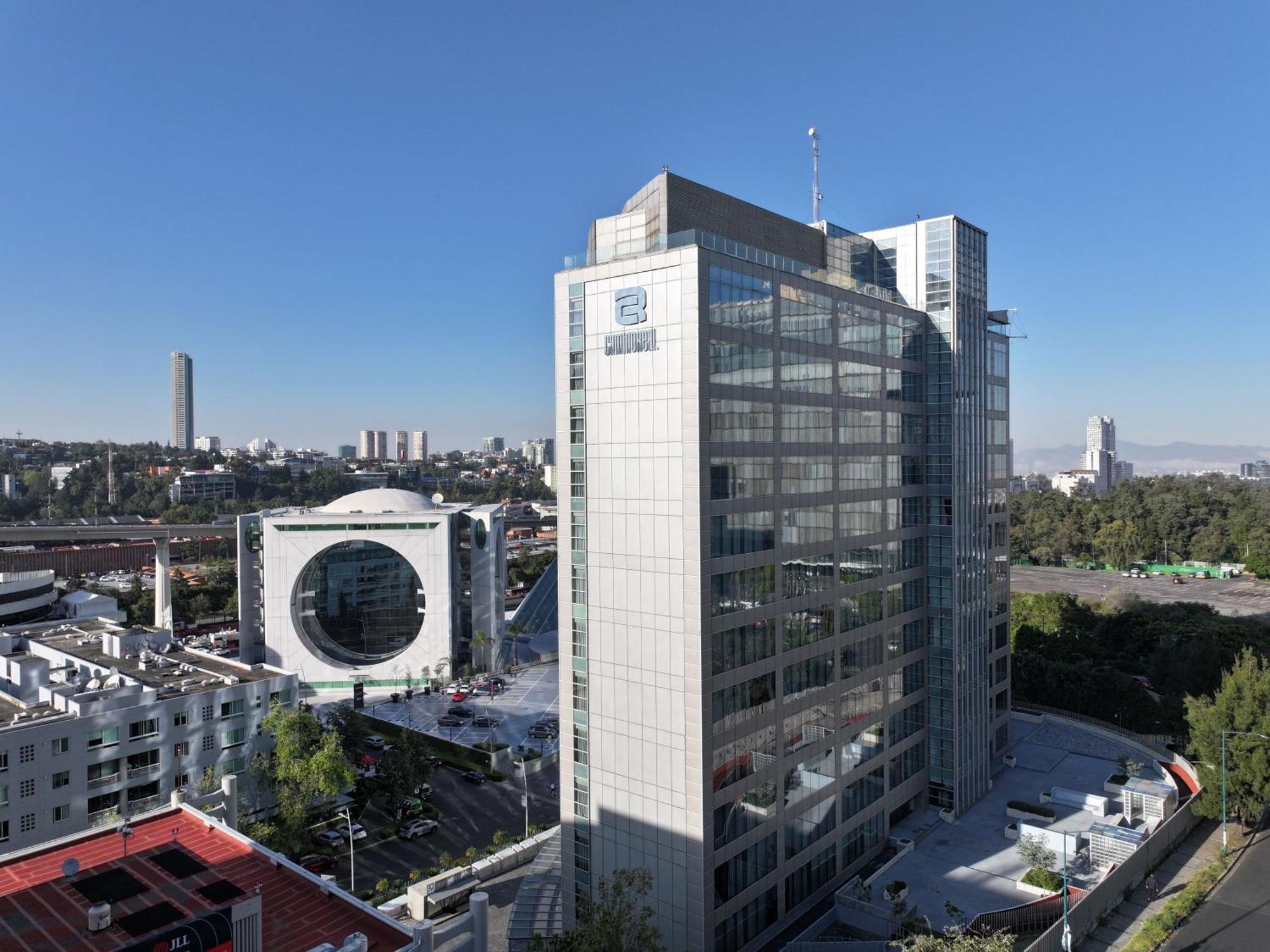 Camino Real Santa Fe Hotel Mexico City Exterior photo Headquarters of the National Institute of Statistics and Geography in Mexico City